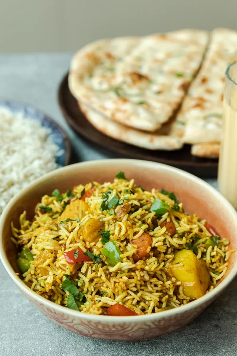 Vegetarisk Biryani